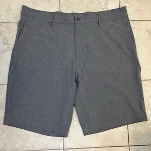 ✨32 Degrees Cool Men's Performance Stretch Tech Shorts  Gray Mens‎ 40